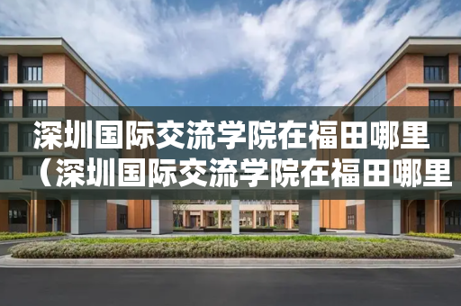 深圳国际交流学院在福田哪里（深圳国际交流学院在福田哪里啊）
