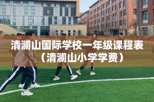 清澜山国际学校一年级课程表（清澜山小学学费）