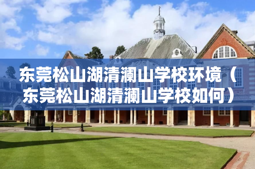 东莞松山湖清澜山学校环境（东莞松山湖清澜山学校如何）
