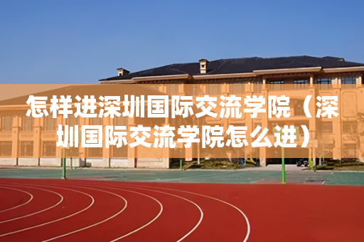 怎样进深圳国际交流学院（深圳国际交流学院怎么进）