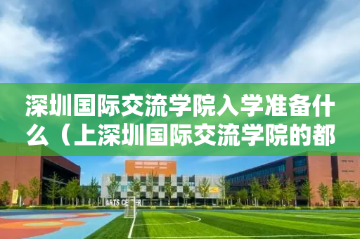 深圳国际交流学院入学准备什么（上深圳国际交流学院的都是什么家庭）