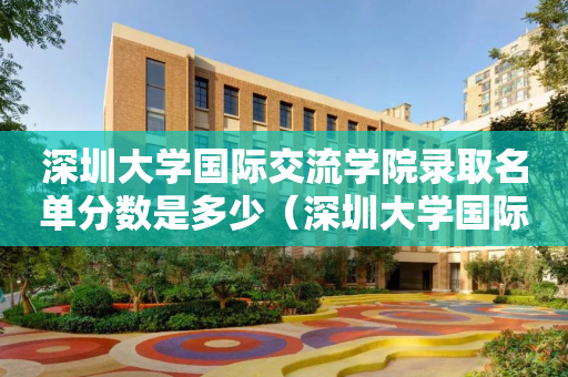 深圳大学国际交流学院录取名单分数是多少（深圳大学国际处）