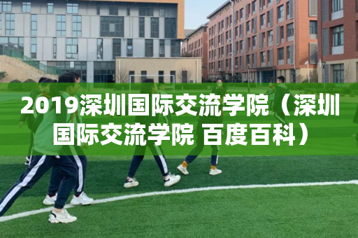 2019深圳国际交流学院（深圳国际交流学院 百度百科）