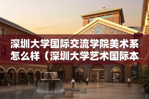 深圳大学国际交流学院美术系怎么样（深圳大学艺术国际本科）