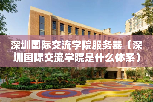 深圳国际交流学院服务器（深圳国际交流学院是什么体系）