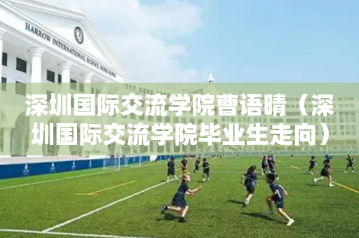 深圳国际交流学院曹语晴（深圳国际交流学院毕业生走向）