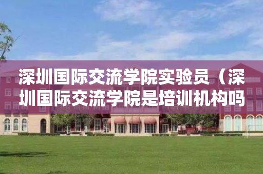 深圳国际交流学院实验员（深圳国际交流学院是培训机构吗）