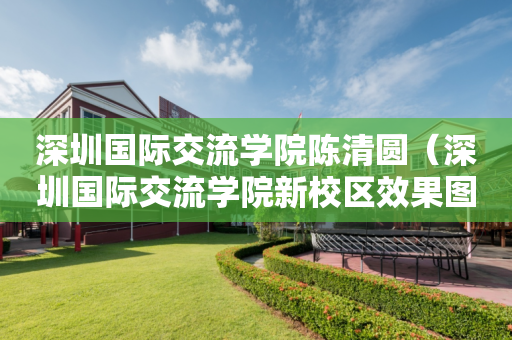 深圳国际交流学院陈清圆（深圳国际交流学院新校区效果图）