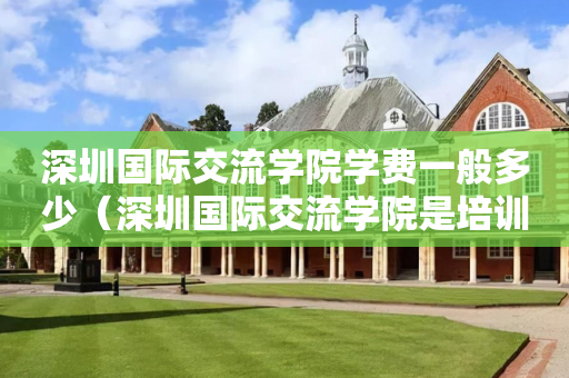 深圳国际交流学院学费一般多少（深圳国际交流学院是培训机构吗）