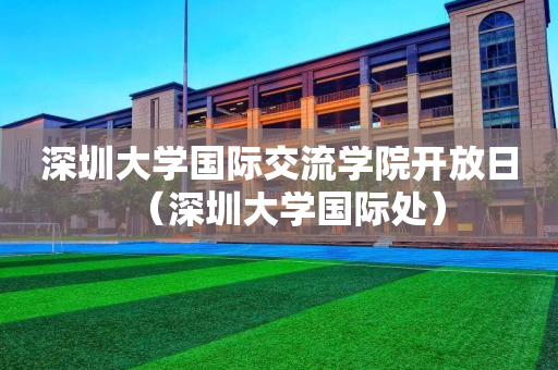 深圳大学国际交流学院开放日（深圳大学国际处）