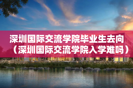 深圳国际交流学院毕业生去向（深圳国际交流学院入学难吗）