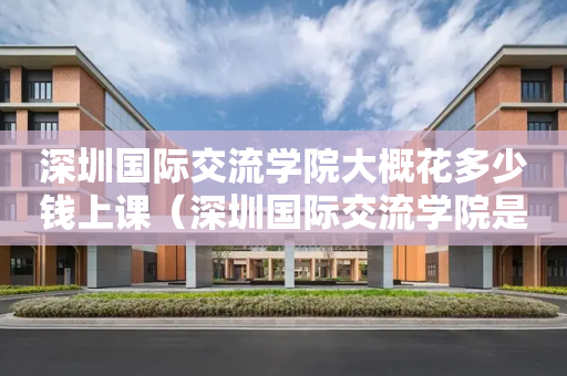 深圳国际交流学院大概花多少钱上课（深圳国际交流学院是培训机构吗）