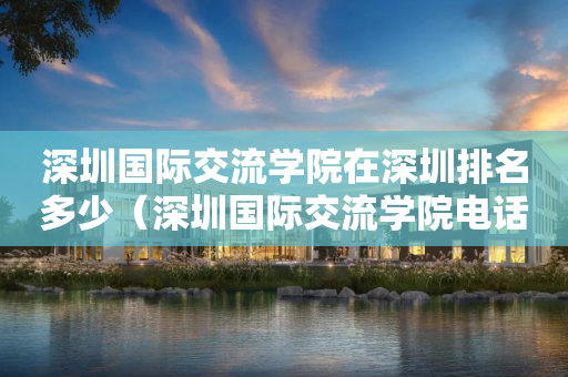 深圳国际交流学院在深圳排名多少（深圳国际交流学院电话官网百度百科）