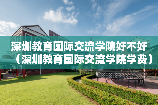 深圳教育国际交流学院好不好（深圳教育国际交流学院学费）