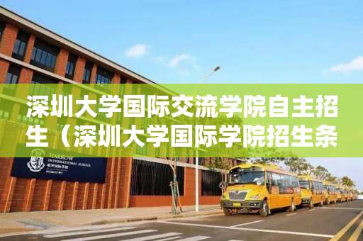 深圳大学国际交流学院自主招生（深圳大学国际学院招生条件）