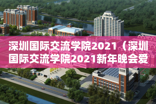 深圳国际交流学院2021（深圳国际交流学院2021新年晚会爱笑的眼睛）
