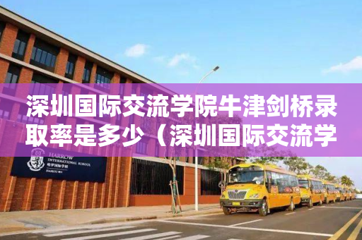 深圳国际交流学院牛津剑桥录取率是多少（深圳国际交流学院2021录取情况）