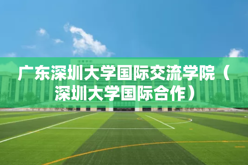 广东深圳大学国际交流学院（深圳大学国际合作）