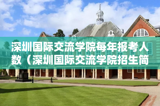 深圳国际交流学院每年报考人数（深圳国际交流学院招生简章）