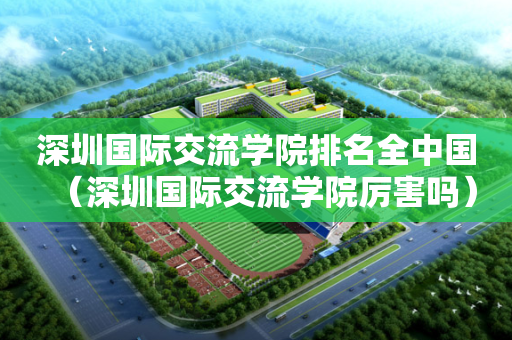 深圳国际交流学院排名全中国（深圳国际交流学院厉害吗）