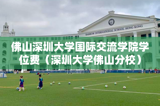 佛山深圳大学国际交流学院学位费（深圳大学佛山分校）