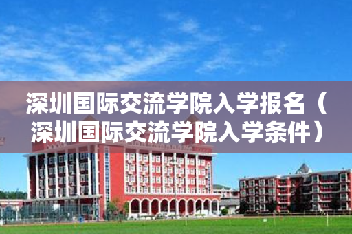 深圳国际交流学院入学报名（深圳国际交流学院入学条件）