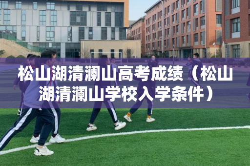 松山湖清澜山高考成绩（松山湖清澜山学校入学条件）