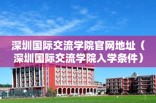 深圳国际交流学院官网地址（深圳国际交流学院入学条件）
