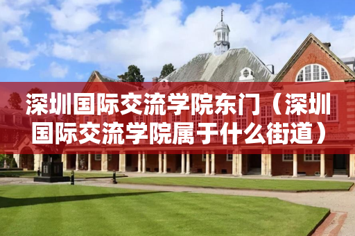 深圳国际交流学院东门（深圳国际交流学院属于什么街道）
