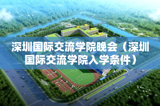 深圳国际交流学院晚会（深圳国际交流学院入学条件）