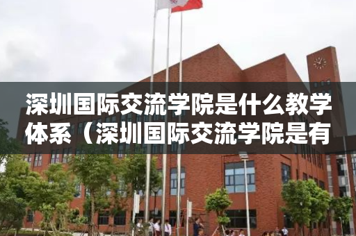 深圳国际交流学院是什么教学体系（深圳国际交流学院是有钱人读的吗）