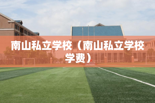 南山私立学校（南山私立学校学费）