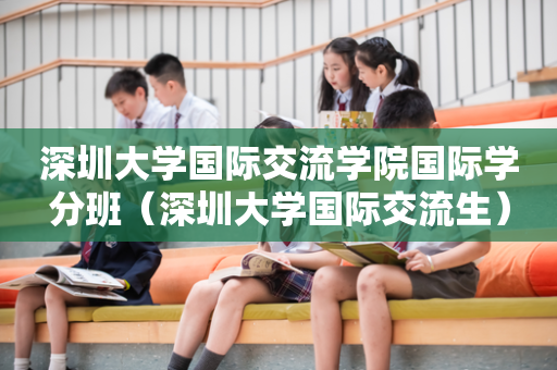 深圳大学国际交流学院国际学分班（深圳大学国际交流生）