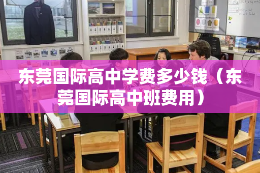 东莞国际高中学费多少钱（东莞国际高中班费用）