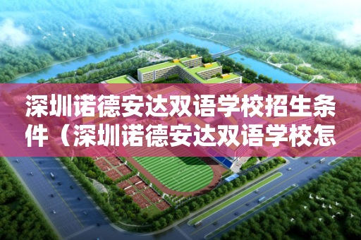 深圳诺德安达双语学校招生条件（深圳诺德安达双语学校怎么收费的）