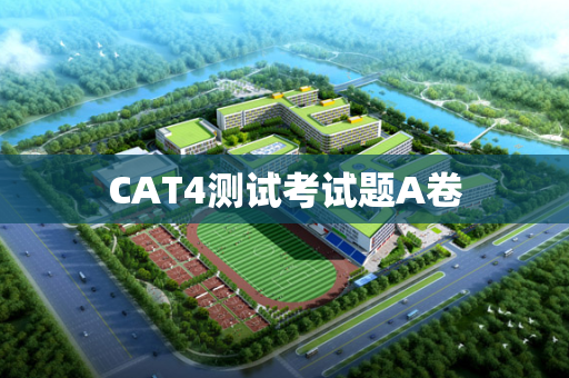 CAT4测试考试题A卷