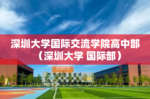 深圳大学国际交流学院高中部（深圳大学 国际部）