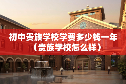 初中贵族学校学费多少钱一年（贵族学校怎么样）