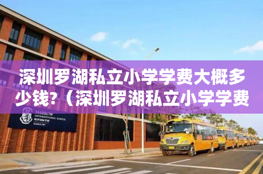 深圳罗湖私立小学学费大概多少钱?（深圳罗湖私立小学学费大概多少钱啊）