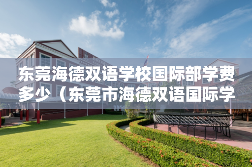 东莞海德双语学校国际部学费多少（东莞市海德双语国际学校学费）