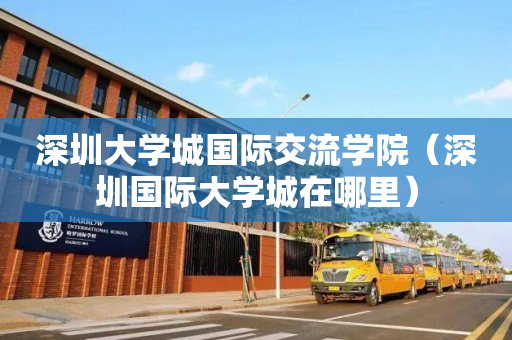 深圳大学城国际交流学院（深圳国际大学城在哪里）