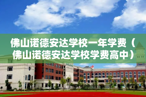 佛山诺德安达学校一年学费（佛山诺德安达学校学费高中）