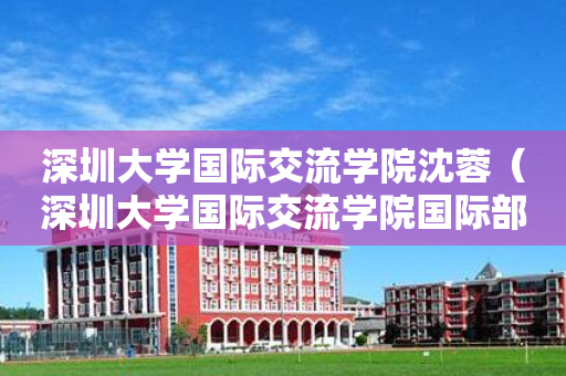 深圳大学国际交流学院沈蓉（深圳大学国际交流学院国际部）