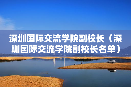 深圳国际交流学院副校长（深圳国际交流学院副校长名单）
