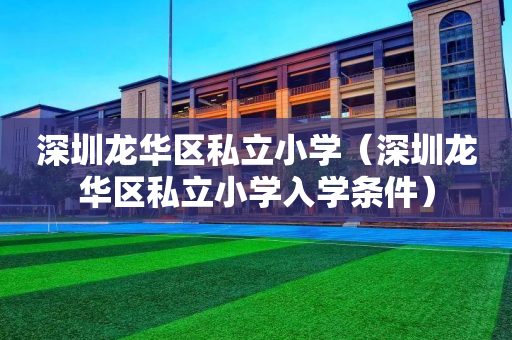 深圳龙华区私立小学（深圳龙华区私立小学入学条件）