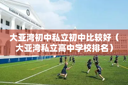 大亚湾初中私立初中比较好（大亚湾私立高中学校排名）