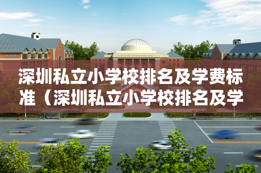 深圳私立小学校排名及学费标准（深圳私立小学校排名及学费标准是多少）
