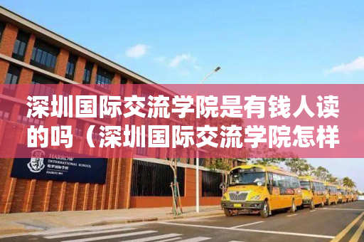 深圳国际交流学院是有钱人读的吗（深圳国际交流学院怎样）