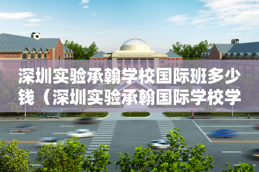 深圳实验承翰学校国际班多少钱（深圳实验承翰国际学校学费）