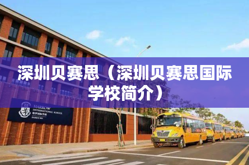 深圳贝赛思（深圳贝赛思国际学校简介）